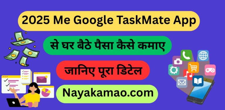Google TaskMate App Se Ghar Baithe Paisa Kmaye